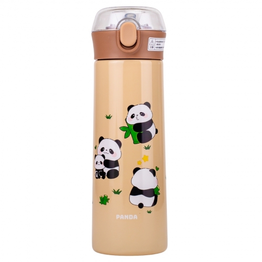 Термос "Панда/ Cool panda" 500 мл з трубочкою
