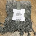 Плед "Small Chenille Throw" Primark суперм'який сіро-зелений 120*150