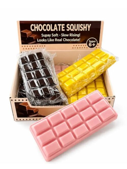 Іграшка-антистрес сквіш Butter squishy "Шоколад" 16 см запах шоколаду