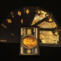 Карти гральні для покеру "100$" пластикові чорні (54 карти)