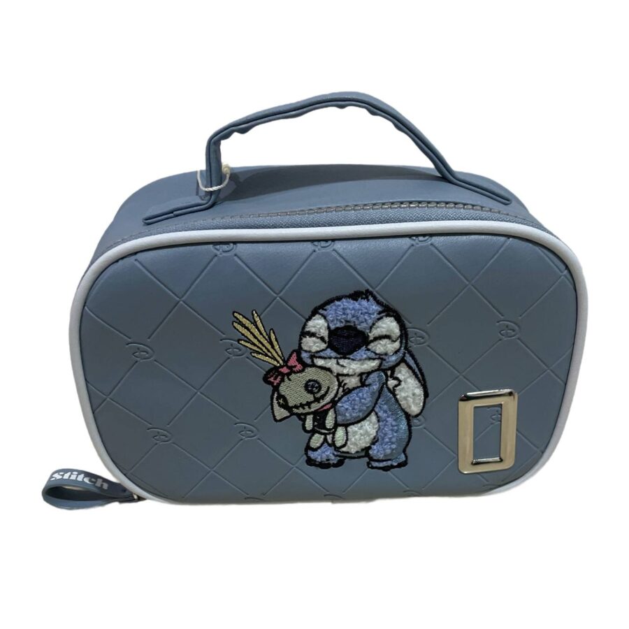 Косметичка об'ємна "Stitch/ Стітч" синя