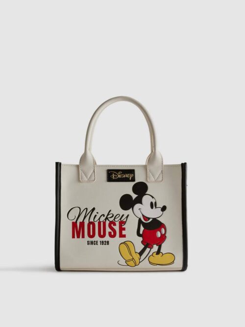 Сумочка квадратна з ручками Primark "Disney/ Mickey Mouse" біла