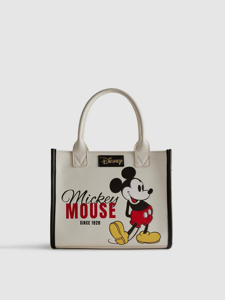 Сумочка квадратна з ручками Primark "Disney/ Mickey Mouse" біла