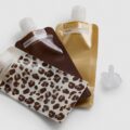 Набір дорожніх баночок 3 в 1 в косметичці (тюбики 90 ml)