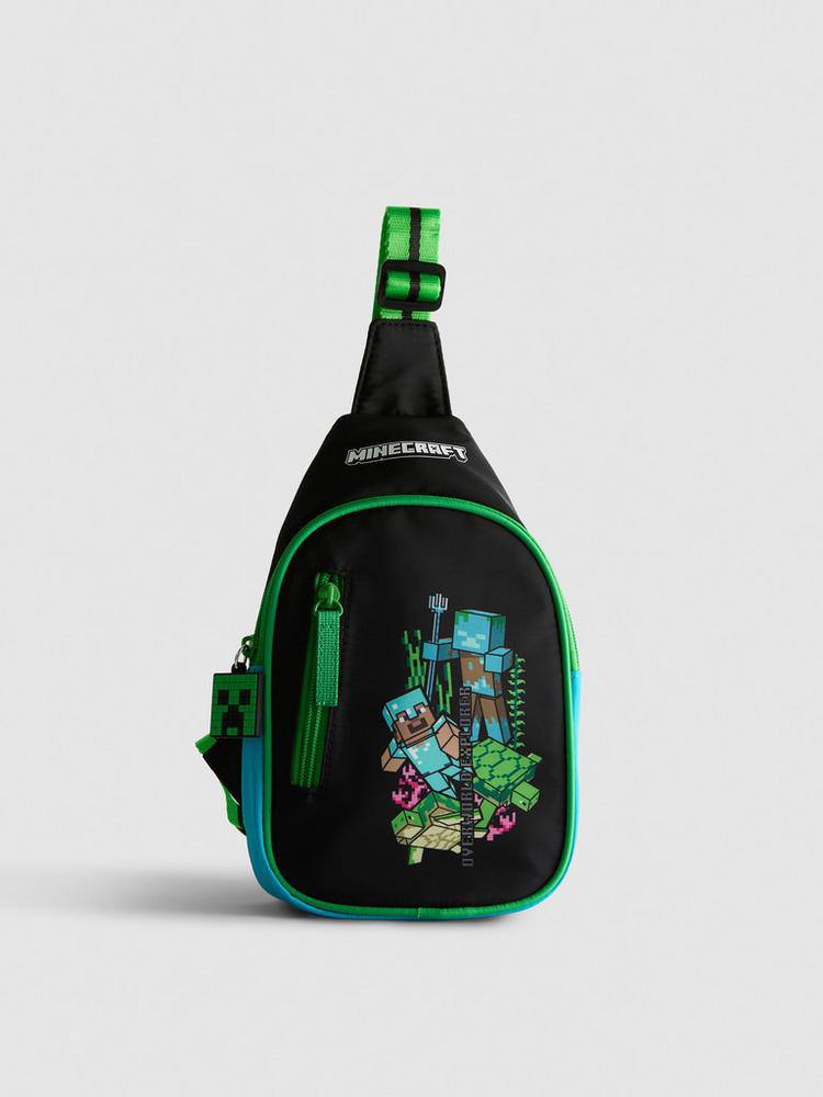 Сумочка дитяча через плече "Minecraft" Primark тканинна чорна
