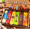 Іграшка-антистрес сквіш Butter squishy "Снікерс/ KitKat/ Bounty" 14*4 см запах булочки